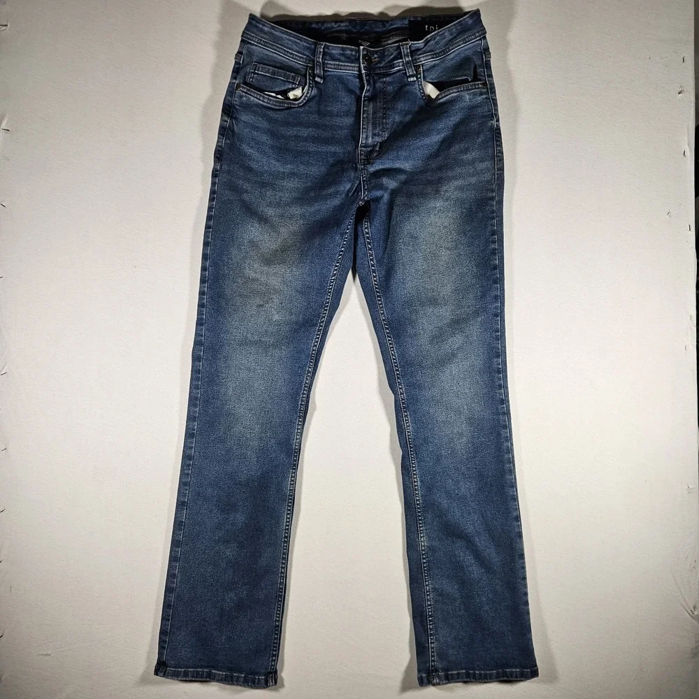 TPJ Jeans Bootcut Mens 33x34 Blue Denim The Perfect‎ Jean